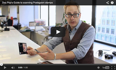 Doc Pop's Guide To Scanning Postagram Stamps