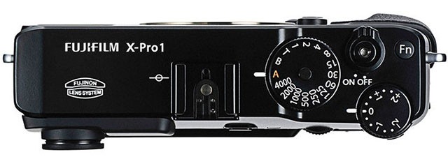 Fuji X-Pro1 Top