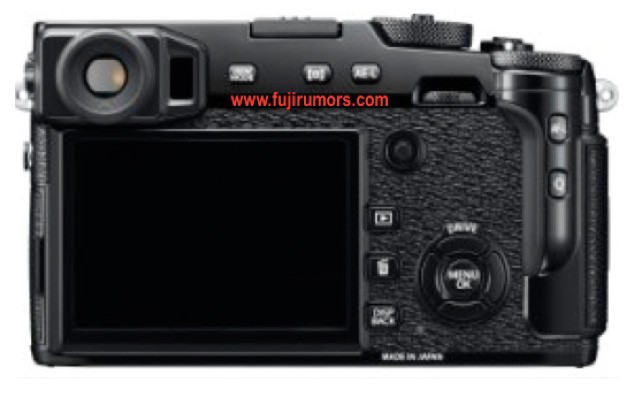 Fuji X Pro2 Back