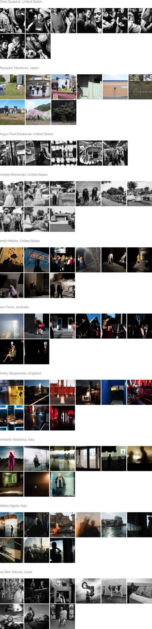 StreetFoto Finalists - Series Category