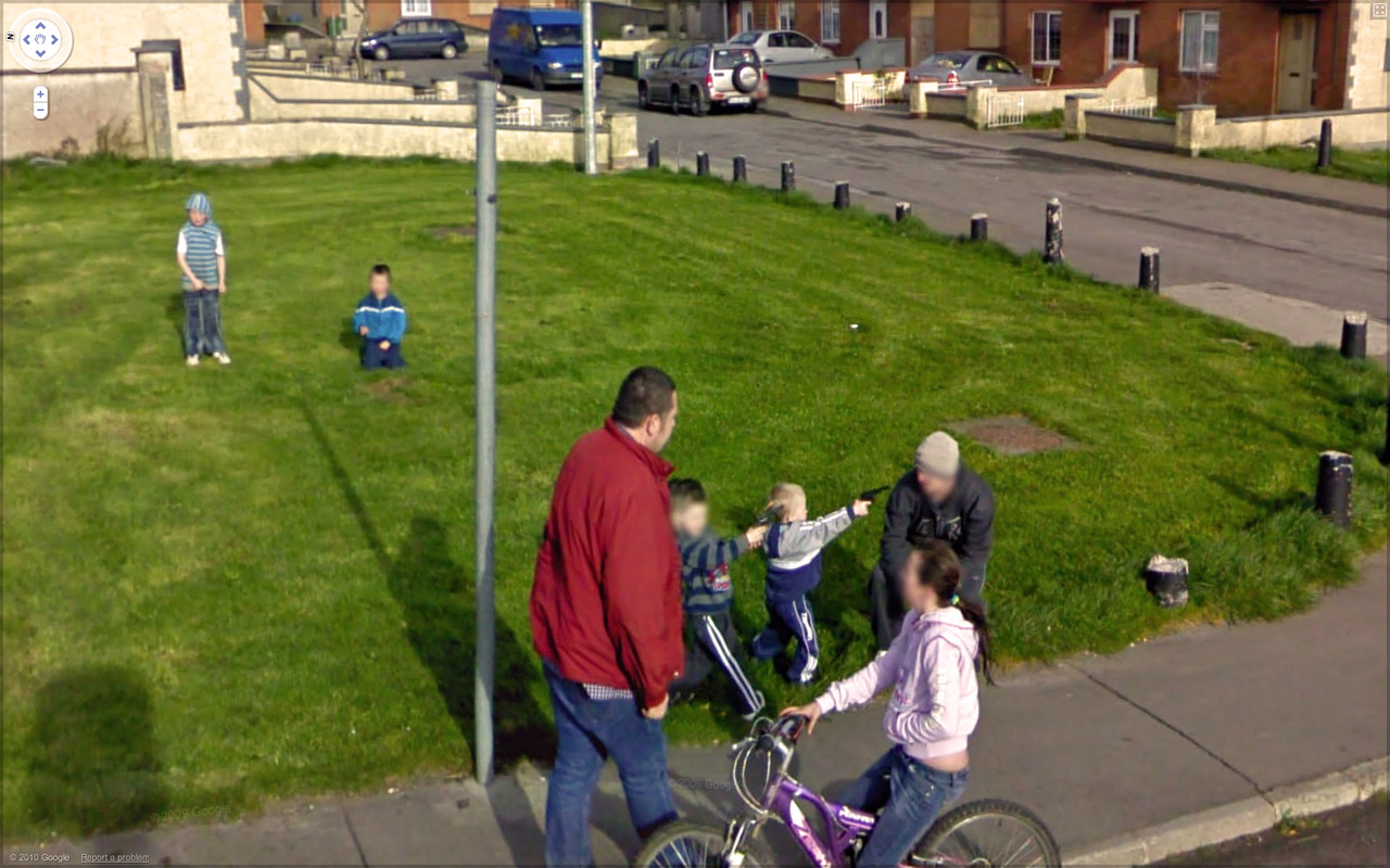 Google Street View Street Photography