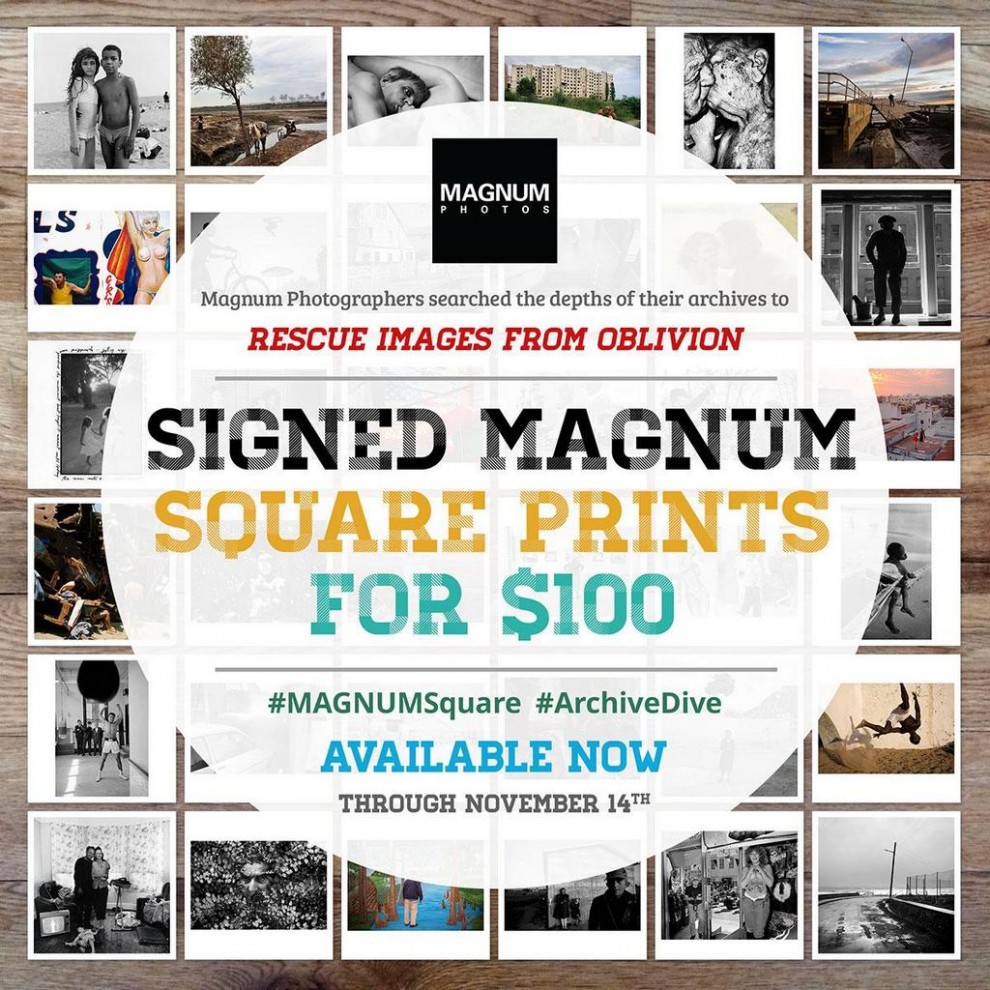 Magnum Square Print Sale Available Now