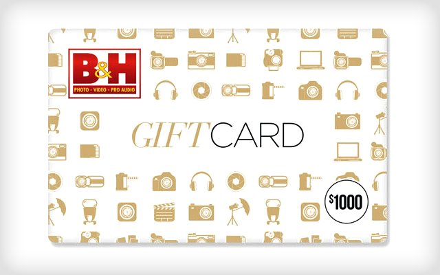 PetaPixel $1000 B&H Gift Card