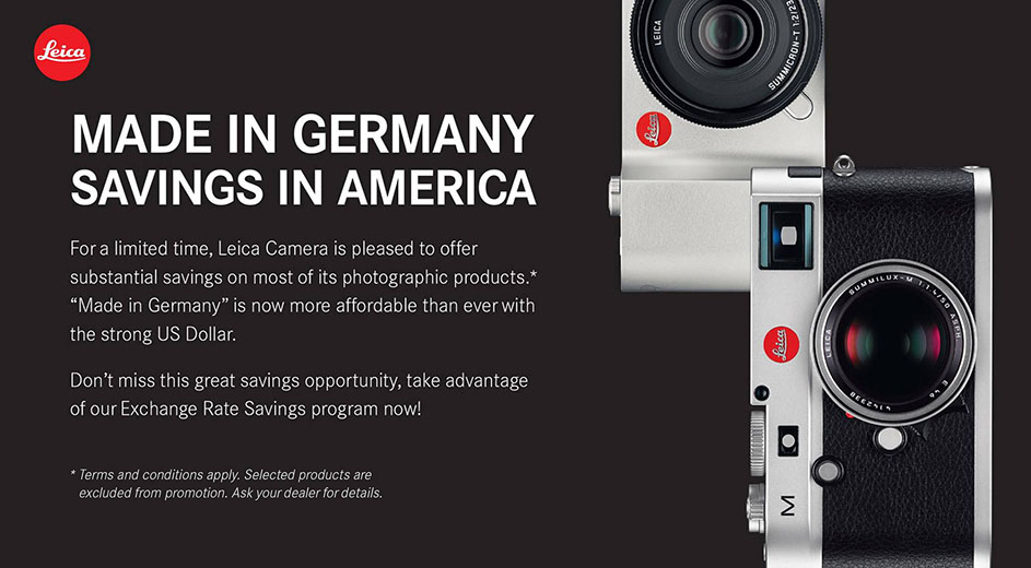Leica Sale 12% Off For US Customers