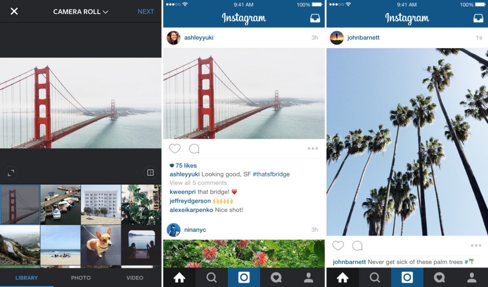 Instagram Adds Horizontal Aspect Ratio