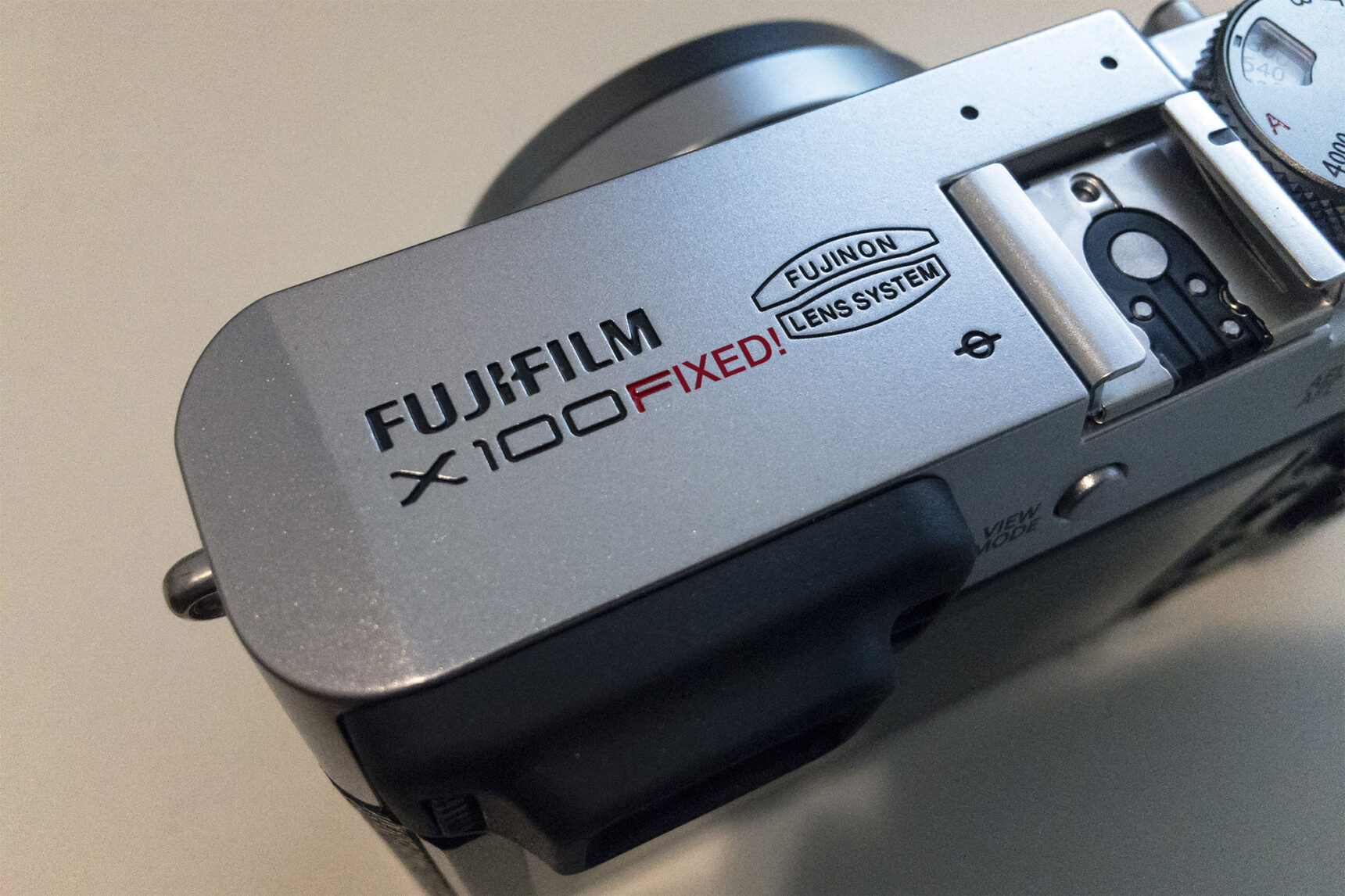 Fuji X100F Manual Focus Reset Fixed