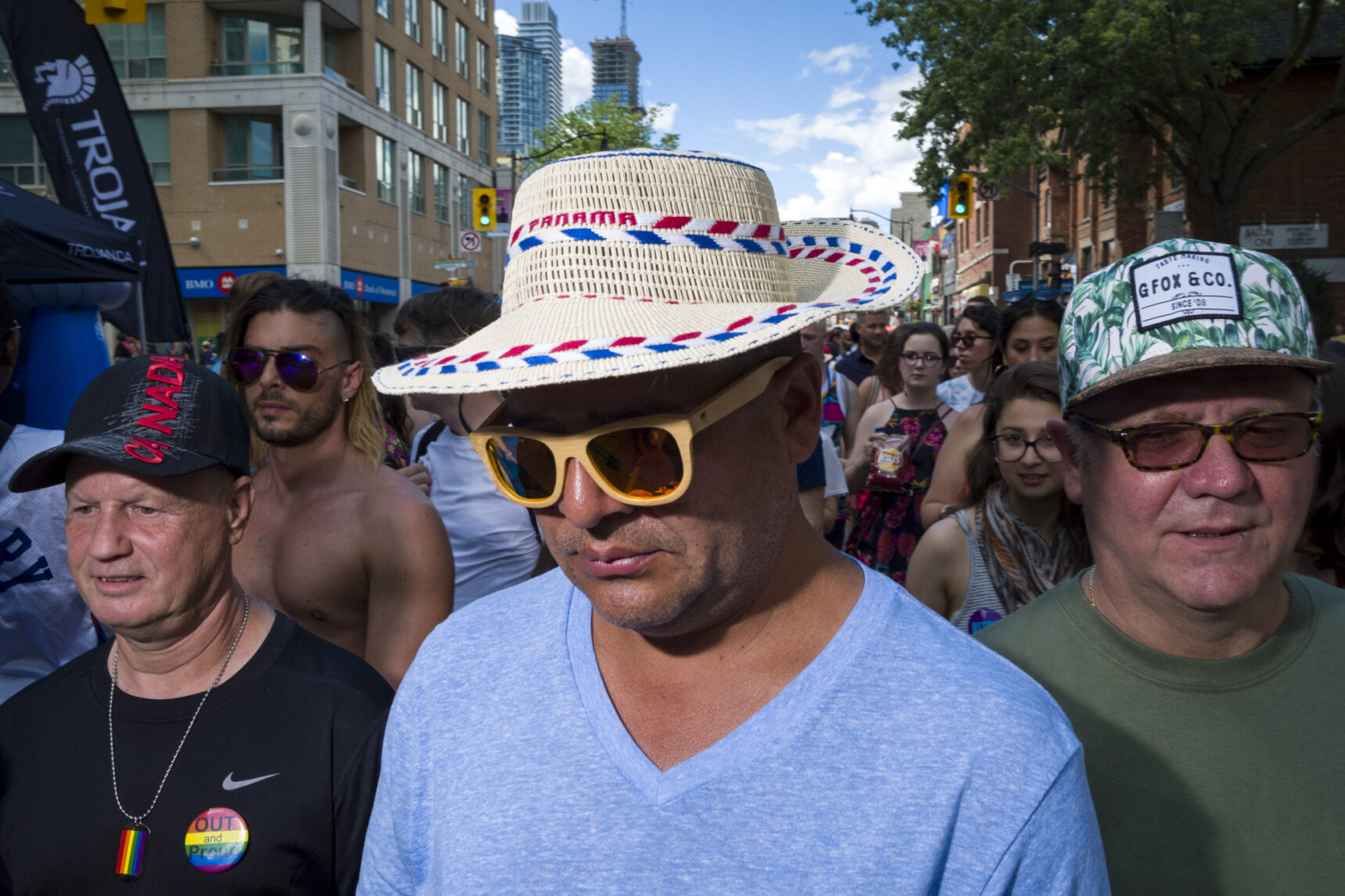 flash street photography - toronto pride - people will look at you