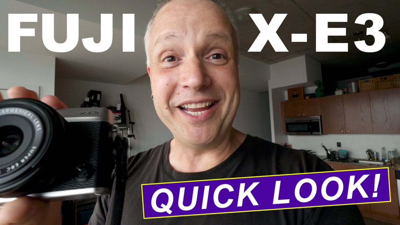Fuji X-E3 Quick Look - A Great Little Street Camera