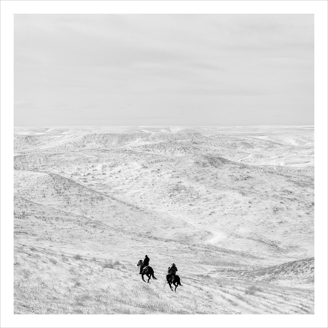 Crossings - Magnum Square Print Sale - Matt Black