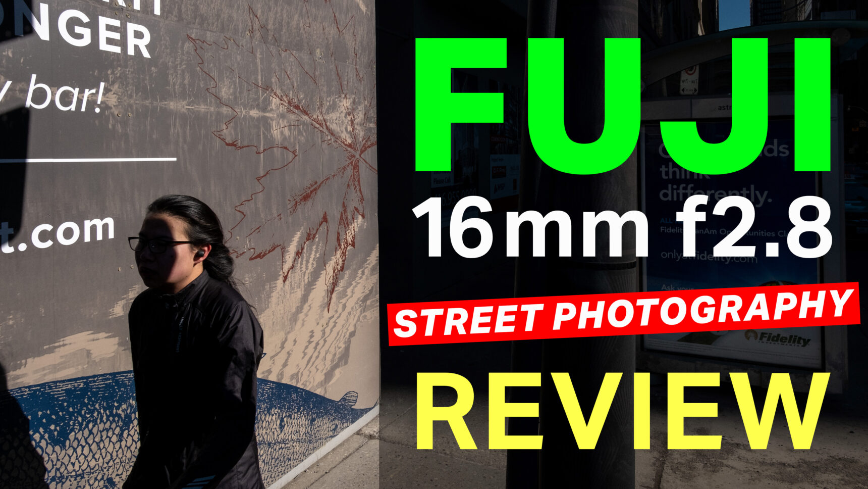 Fuji 16mm f2.8 Street Photography Review - Too Wide For Street?
