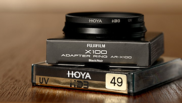 Fuji X100V Street Photography Setup - Protective filter instead of a lens cap.